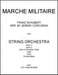 Marche Militaire for String Orchestra Orchestra sheet music cover